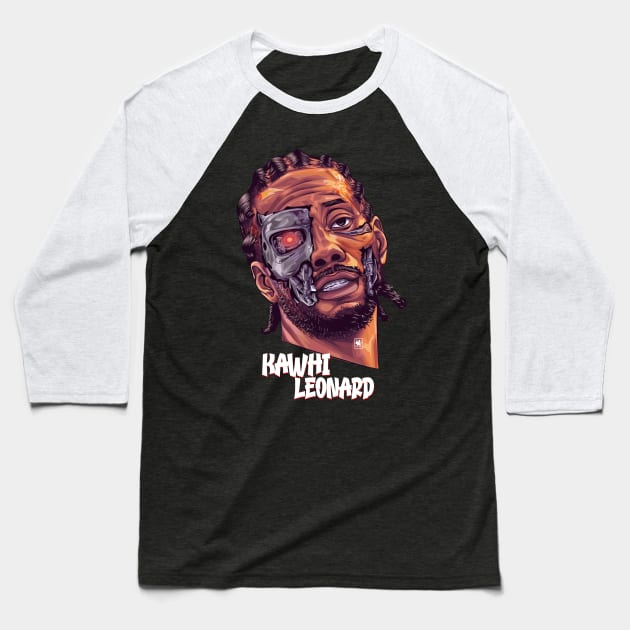 KAWHI LEONARD  art Design T-Shirt Hoodie Stickers Baseball T-Shirt by Carlart1 🎨